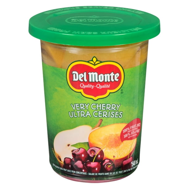 Ultra cerises Del MonteMD 100% jus de fruit fait de concentré