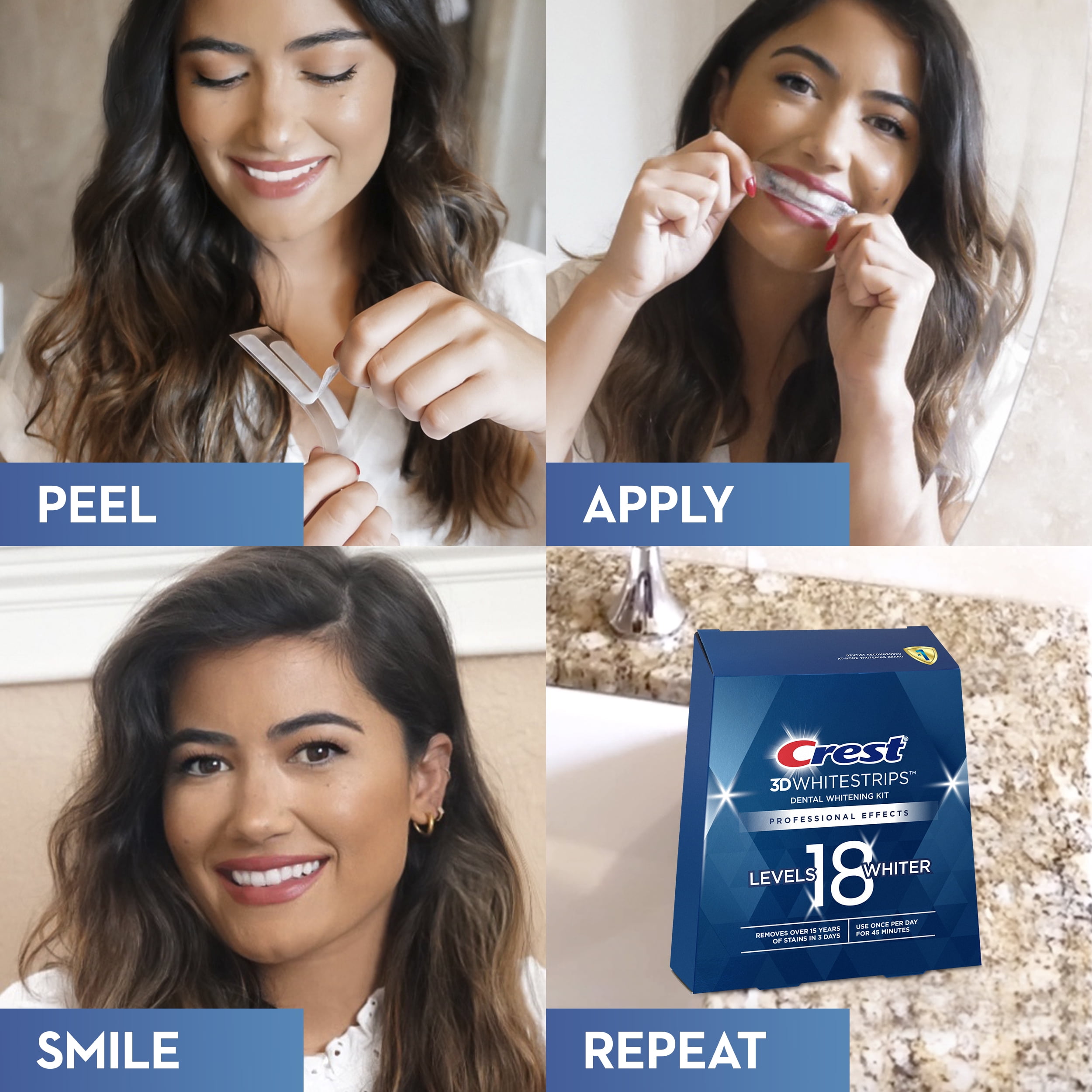 Crest 3D Whitestrips Professional Effects Teeth Whitening Strips