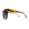 thumbnail image 4 of Iconic Oversize Thick Horn Rim Cat Eye Sunglasses Yellow Tortoise Smoke, 4 of 4
