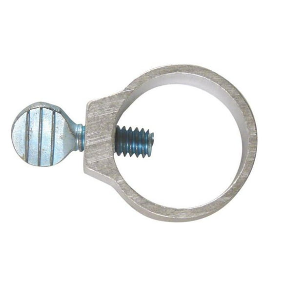 1.37 x 1.37 x 0.5 in. Silver Aluminum Bracket