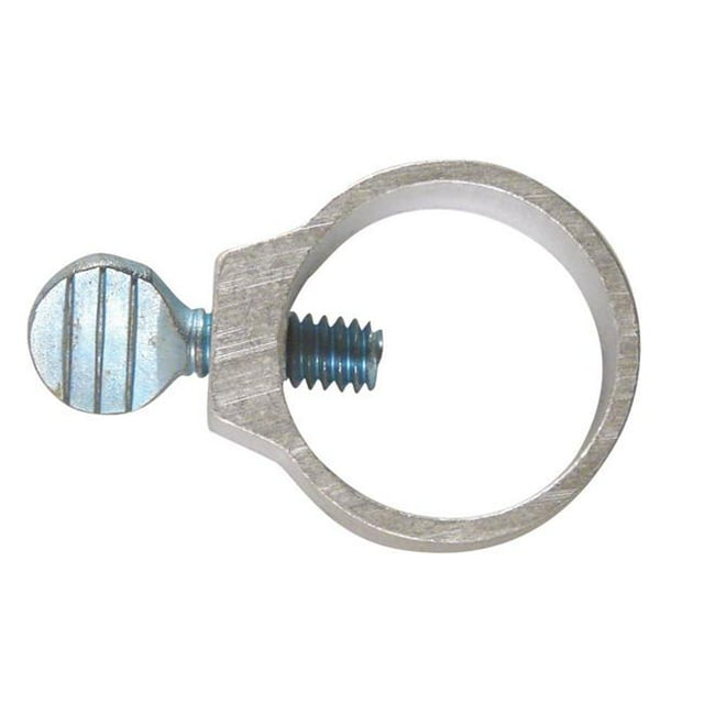Support en Aluminium Argenté 1.37 x 1.37 x 0.5 Po