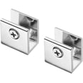 thumbnail image 3 of Abrazaderas de Vidrio Rectangulares de Aleación de Zinc Vhermosa para Soportes de Vidrio de Baño 8-12 mm, 3 of 5