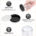 thumbnail image 3 of 12Pack 8OZ Thick Glass Candle Jars With Metal Lids, Christmas Jars With Making Kits, Labels & Gift Box, Empty Food Storage Containers for Overnight Oats, Canning, Spice, Pickle, Jam, Salad, 3 of 7