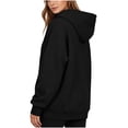 thumbnail image 6 of Womens Hoodie Long Sleeve Hoodie Womens Pullover Sweatshirt Cute Hoodies Coffee Sweatshirts for Women Fall Basics Women's Clothes, 6 of 7