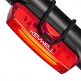 thumbnail image 2 of Bike Tail Light USB Rechargeable - Super Bright LED Rear Bicycle Light Clip On as Red Back Taillight with 6 Lighting Modes for Road Mountain Cycling Safety Accessories (Red), 2 of 4