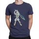 thumbnail image 5 of Camiseta Z-Zelda más nueva para hombre, camiseta de cuello redondo con máscara de Majora's Deity Fierce, regalo personalizado, ropa urbana, 5 of 7