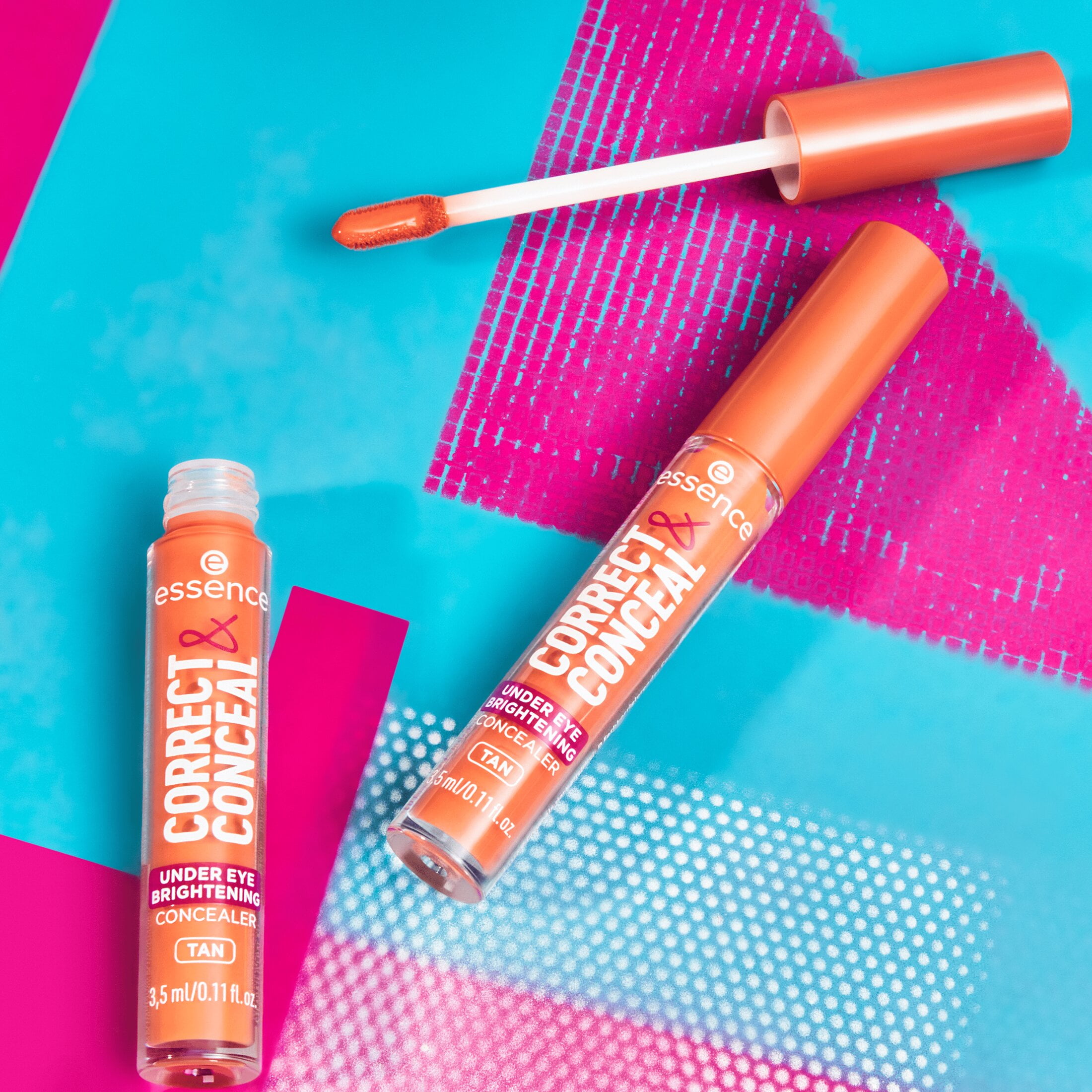 essence Correct & Conceal Under Eye Brightening Concealer, 30 Tan