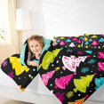 thumbnail image 4 of Manfei Colorful Christmas Tree Full Size Comforter Sets 3-Piece for Kids, Merry Xmas Snowflake Bedding Comforter Set, Festival Happy New Year Bedding Sets, Luxury Bedroom Decor, 4 of 8