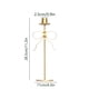 thumbnail image 3 of Candelabro de Hierro con Forma de Mariposa, Decoración Romántica para La Mesa de La Cena a La Luz de Las Velas, Ideal para Navidad y San Valentín., 3 of 6