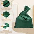 thumbnail image 3 of Bolso de Muñeca de Terciopelo Uxcell, Bolsa de Mano con Nudo para Mujeres, Clutch de Muñeca, Bolsa de Mano Pequeña con Nudo para Noche, Verde Oscuro, 3 of 7