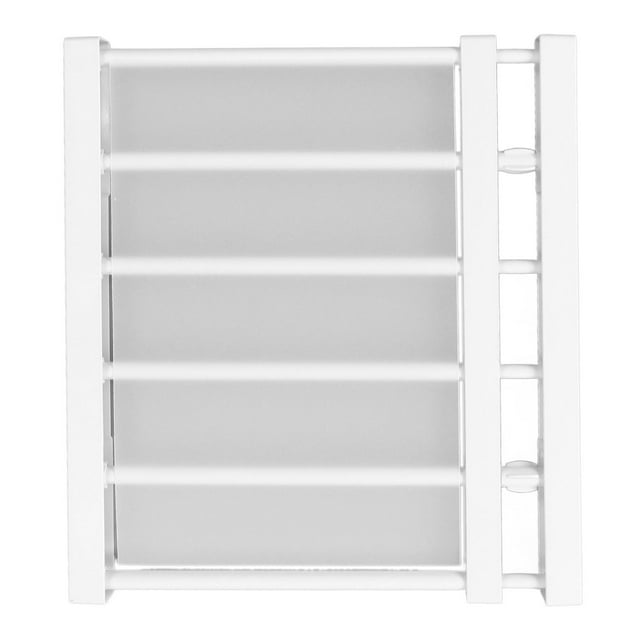 Étagère à Tige de Tension, Largeur Réglable 16.5 Po, Design Gain de Place, Séparateur d'Étagères pour Armoire, Garde-Robe, Placard, Cuisine