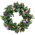 thumbnail image 1 of Abbracc Spring and Summer Wreath Eucalyptus Leaves Wreath for Party Celebration Home, 1 of 9