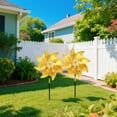 thumbnail image 4 of HHSFEIFUUU Reflective Windmill Bird Scare Device Outdoor Yard Garden 2PCS, 4 of 5