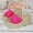 Hot Pink, variant on Women's Glitter Platform Wedge Sandals, Open-Toe Espadrille Slide Mules, High Heel Summer Slides White 5.5(36)