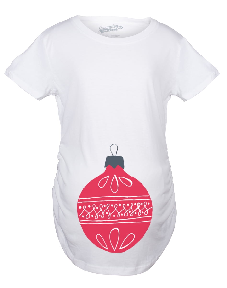 funny christmas maternity shirts
