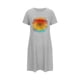 thumbnail image 5 of Camisón corto de talla grande para mujer, camisón de manga corta con estampado de pecho a la moda, camisón para mujer, 5 of 7