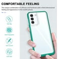 thumbnail image 3 of Case for Samsung Galaxy S22 Plus, Slim Thin Soft TPU Bumper & Hard PC Transparent Back Shockproof Scratch Resistant Protective Phone Case for Samsung Galaxy S22 Plus (Green), 3 of 15