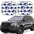 thumbnail image 1 of Fotbe Cartoon Iceberg Polar Bear 2-Piece Car Windshield Sun Shade | Sun Blocker for Car Windshield | Foldable Automotive Interior Accessories for Sun Protection-Small, 1 of 6