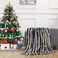 thumbnail image 4 of MOQIN Christmas Throw Blanket, Christmas Decorations Blankets and Throws, Fuzzy Cozy Soft Warm Fleece Winter Holiday Blanket for Bed Couch Sofa Reindeer Snowflakes, 4 of 8
