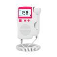 thumbnail image 1 of Detector De Frecuencia Cardíaca Fetal Doppler Malubero Blanco con rosa, 1 of 5