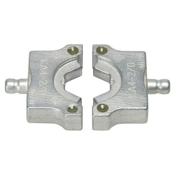 Greenlee KA4-2/0 DIE SET, #2/0 AL CRIMP (KA4-2/0)