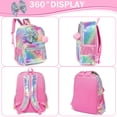 thumbnail image 4 of Bikab-mochilas escolares 3 en 1 para niños y niñas, mochilas escolares de 16 pulgadas, resistentes al agua, 4 of 4