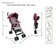 thumbnail image 5 of Carriola Plegable con Reclinado y Toldo Carri D'Bebe - Rosa, 5 of 7