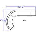 thumbnail image 5 of Flash Furniture Hercules Alon 5 Piece Reception Seating in White, 5 of 5
