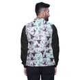 thumbnail image 2 of Atasi Veste Décontractée pour Hommes Imprimée Veste de Mariage Indienne Blazer Mandarin-Moyen, 2 of 6