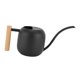 thumbnail image 4 of Jarra para regar flores con aspersor, 1200 ml, decoración única, hervidor de agua para colgantes de bonsái de mesa Negro, 4 of 8