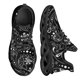 thumbnail image 1 of Zapatos vulcanizados negros con estampado bohemio de cachemira, zapatillas de deporte de alta calidad para mujer, zapatos planos con cordones, mocasines para mujer, tallas grandes, 1 of 6