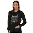 thumbnail image 4 of Land of the Free Home of the Brave Long Sleeve TShirt Men Women Brisco Brands S, 4 of 6