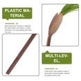 thumbnail image 4 of Decoración de césped para el hogar DIY Planta falsa Flores artificiales Acentos para colgar en la pared Plástico falso verde, 4 of 6