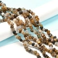 thumbnail image 4 of 10 strand Natural Petrified Wood Beads Strands Tumbled Stone Nuggets 5~11x3~8x1~7mm Hole: 1mm 33.85~35.43 inch(86~90cm), 4 of 4