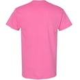 thumbnail image 2 of Gildan - Camiseta básica de manga corta Modelo Heavy Cotton para hombre - 100% algodón gordo (Rosa azalea), 2 of 2
