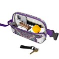 thumbnail image 4 of Geometric Mandala Belt Bag - Folk Style Pattern Adjustable Fanny Pack for Sports Enthusiasts, 4 of 4