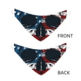 thumbnail image 3 of Honeii American Flag Skull Print Pet Scarf Dog Bandanas for Dogs Triangle Dog Scarfs,Bandana Pet Cute Scarf Bibs for Small Medium Dogs and Cat-Small, 3 of 5