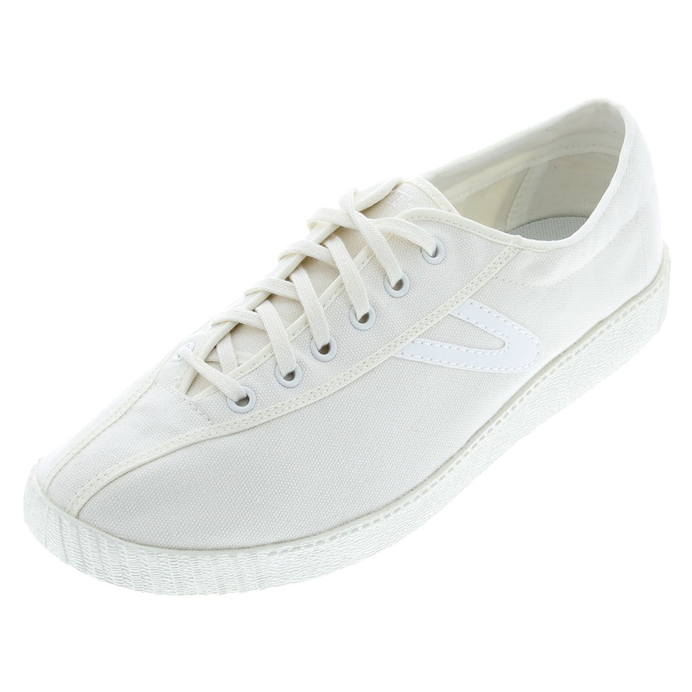 Tretorn - Men`s Nylite Plus Canvas White Tennis Shoes - Walmart.com ...