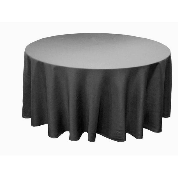 120 Inch Round Polyester Tablecloth 24, Round Table Catering