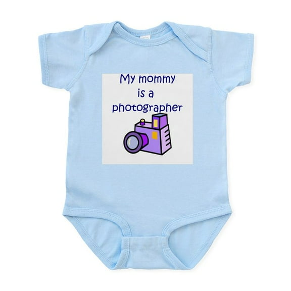 CafePress - My Mommy Is A Photographer Infant Bodysuit - Baby Light Bodysuit, Size Newborn - 24 Months