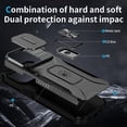 thumbnail image 3 of Funda para GANGXUN iPhone 15 Pro Max - Soporte metálico, Función magnética, Negro, 3 of 6