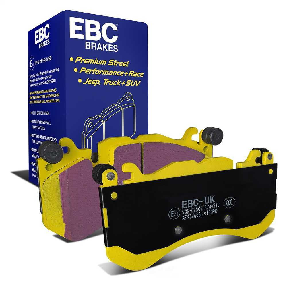 EBC Brakes DP41939R EBC Brake Pads - Yellowstuff 4000 Series Fits:MERCEDES-BENZ Fits select: 2012-2015 MERCEDES-BENZ ML, 2016-2019 MERCEDES-BENZ GLE COUPE