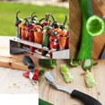thumbnail image 7 of 2 Packs Jalapeno Pepper Corer Tools Stainless Steel Tomato Fruit Corer Separator Chili Corer Remover with Serrated Edge for Kitchen Tool Set, 7 of 7