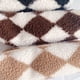 thumbnail image 5 of 3 pequeñas bolsas de almacenamiento de papelería, bolsa de maquillaje, bolsas de cosméticos de felpa a cuadros, lindas bolsas de almacenamiento suaves con cremallera para artículos de, 5 of 5