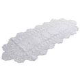 thumbnail image 2 of Vintage Crocheted Lace Tablecloth Doily Cotton Floral Oval Cover Mats Pads Dustproof Home Decor Kitchen Dining Bar Picnic Access, 2 of 10