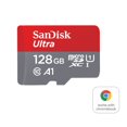 thumbnail image 1 of Carte SanDisk UltraMD microSDXCMC UHS-I de 128 Go* pour ChromebookMC, 1 of 8