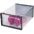 thumbnail image 3 of OnDisplay Clik Stackable Interlocking Shoe Box System (Standard Clear/Black, Single Box), 3 of 7