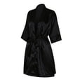 thumbnail image 2 of Richie House Women's Satin Robe Nightwear Sleepwear RHW2700, 2 of 2