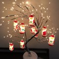 thumbnail image 3 of Xihbxyly Guirnalda de Luces Led Navideñas, Adornos para Árbol de Papá Noel con Copos de Nieve, Luces Blancas Cálidas, Alimentación Usb, Decoración Navideña, Uso Interior y Exterior, Decoración Festiv, 3 of 7