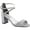 Silver, variant on Touch Ups Womens Jackie Glitter Slides Dress Sandals